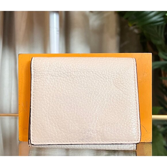 Coach Small Bifold Wallet In Signature Canvas & Leather With Horse & Carriage Lo - Picture 3 of 11